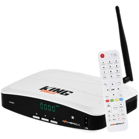 Receptor Azamerica King GX PRO 4K Atualizado e configurado - Duosat shop 