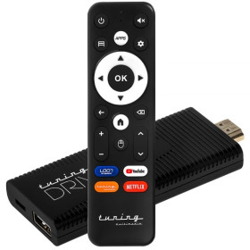 Tuning Drive 4K Ultra HD Wi-Fi Android Preto - Lan�amento 2024 - Duosatshop