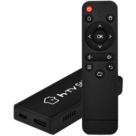 Receptor HTV Stick 4K Ultra HD com IPTV e 16GB Lan�amento  - Duosat shop 