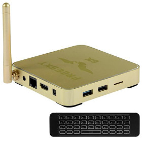 Receptor Freesky 6K Ultra HD Wi-Fi com IPTV 